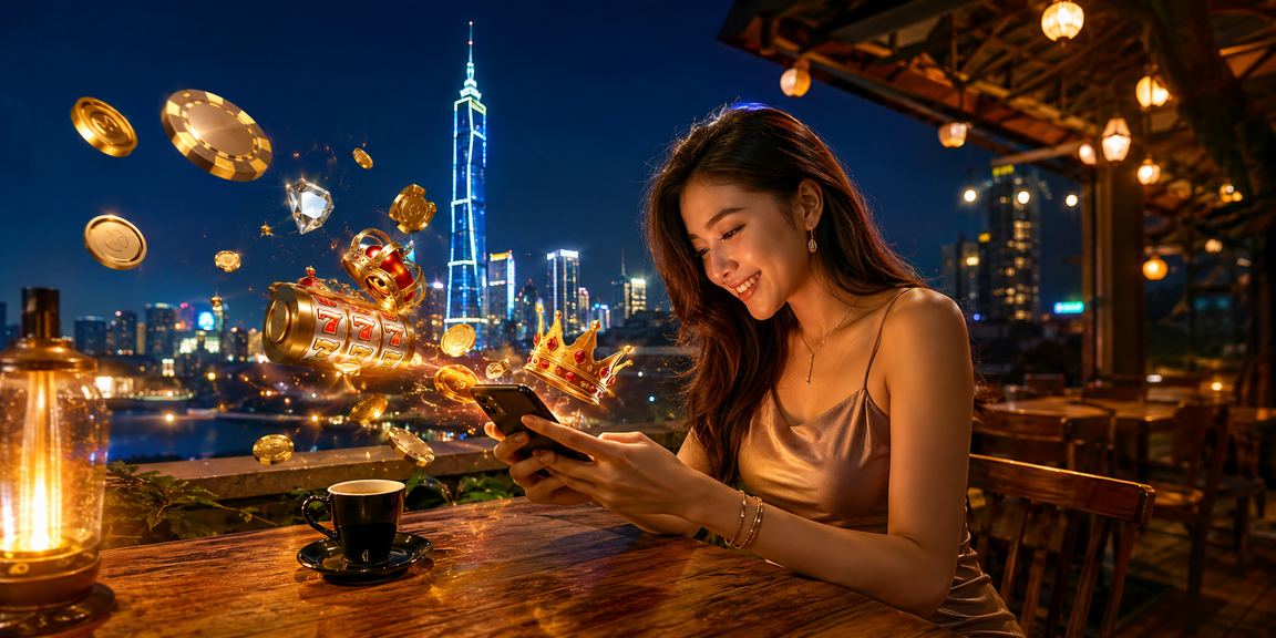 Pemain menikmati permainan Slot di Kuala Lumpur