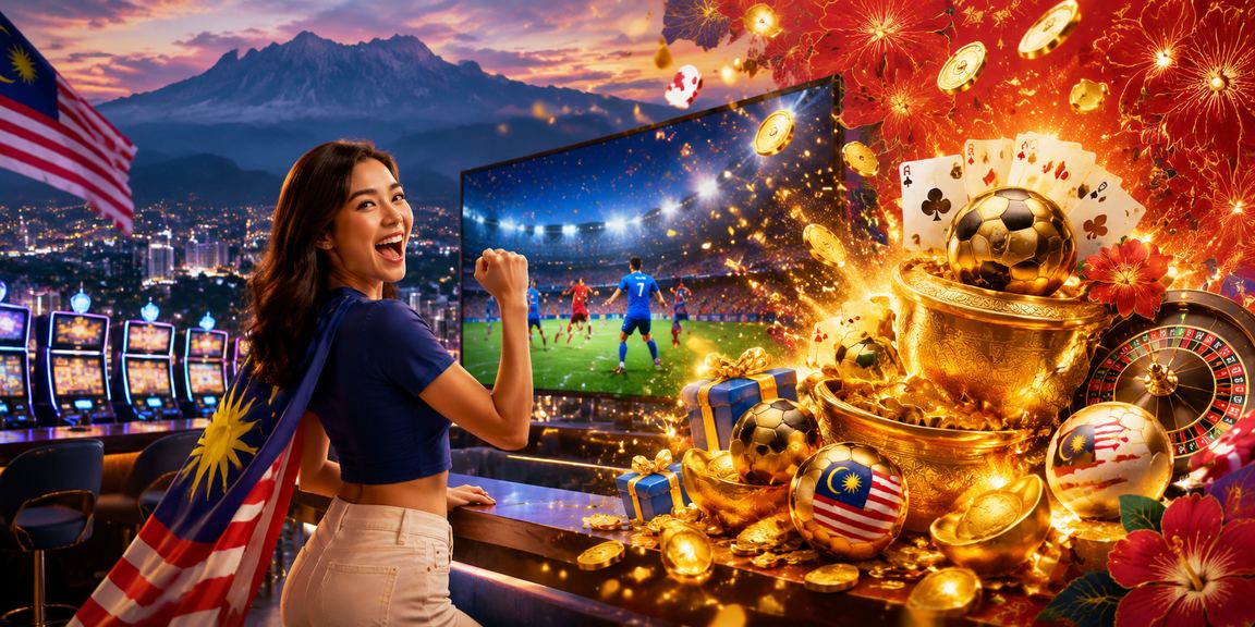 Pemain menyemak maklumat pertaruhan slot di Sabah Malaysia